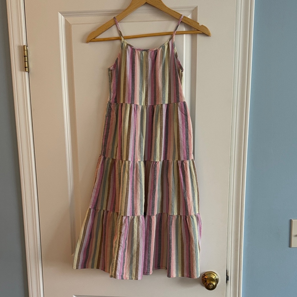 Cat & Jack Multicolor Striped Dress
